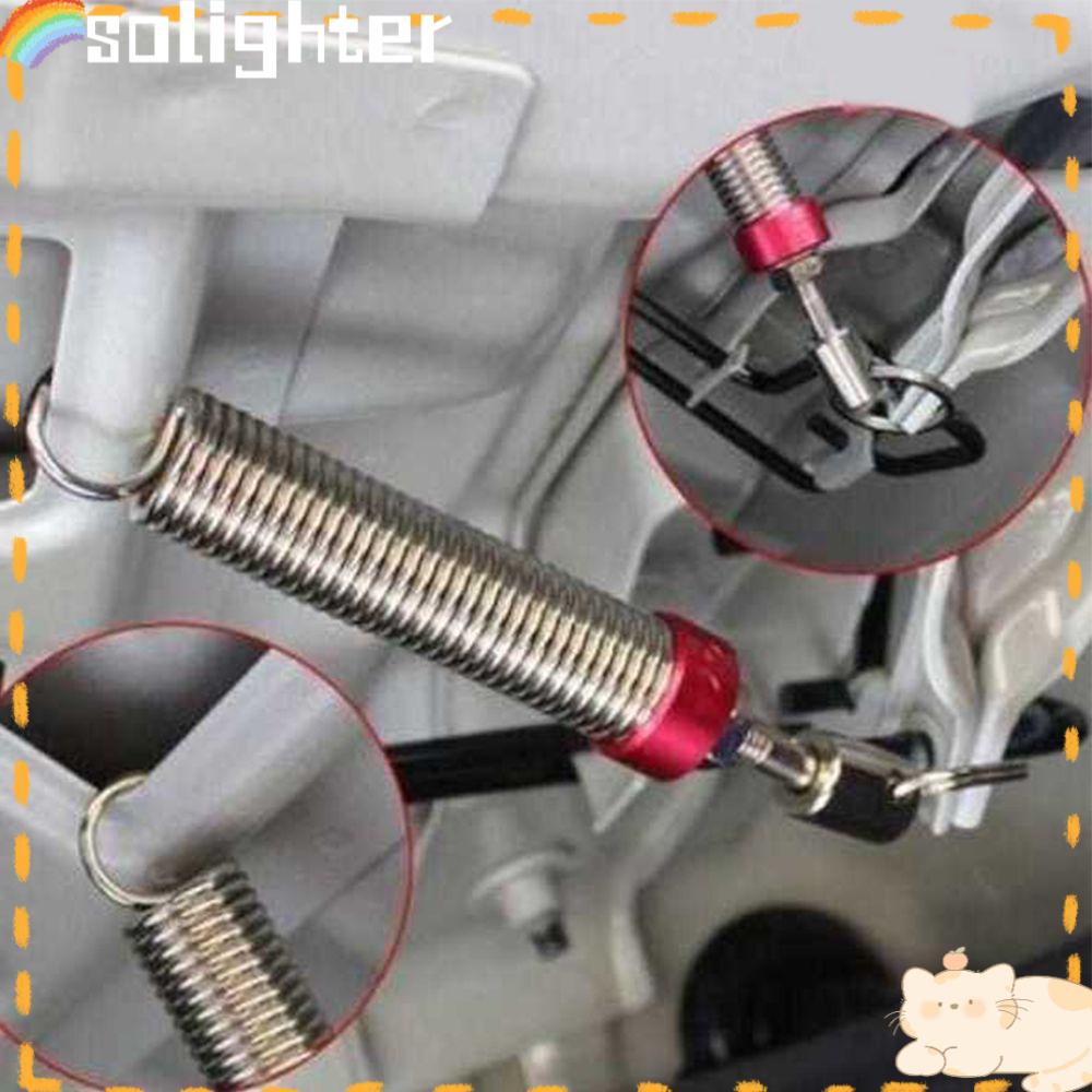 Solighter 1 Set Pegas Alat Bantu Angkat Bagasi Mobil Otomatis Adjustable Universal