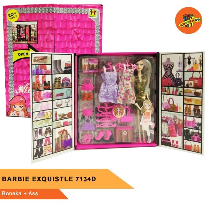 

~~~~~] BARBIE EXQUISTLE 7134D- Mainan Boneka Barbie Anak