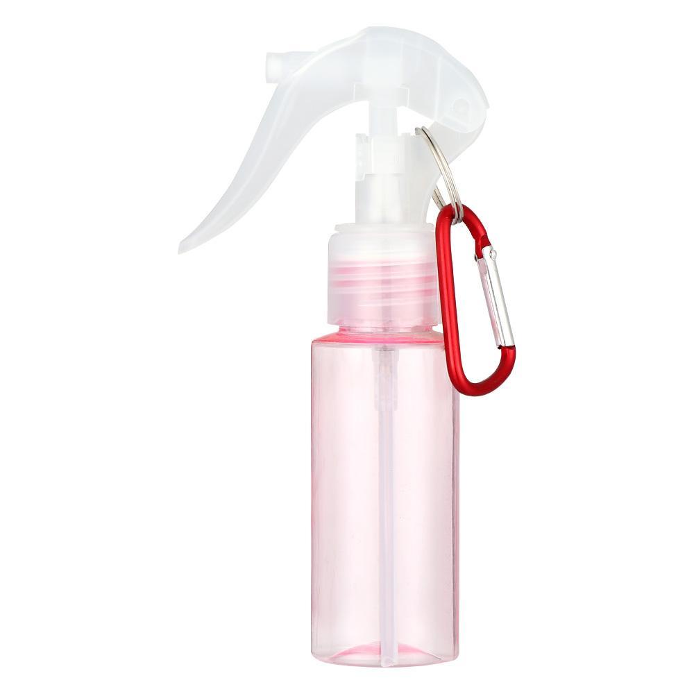 R-flower 60ML Trigger Spray Botol Baru Travel Aksesoris Parfum Atomiser Dengan Kait Carabiner Wadah Kosong