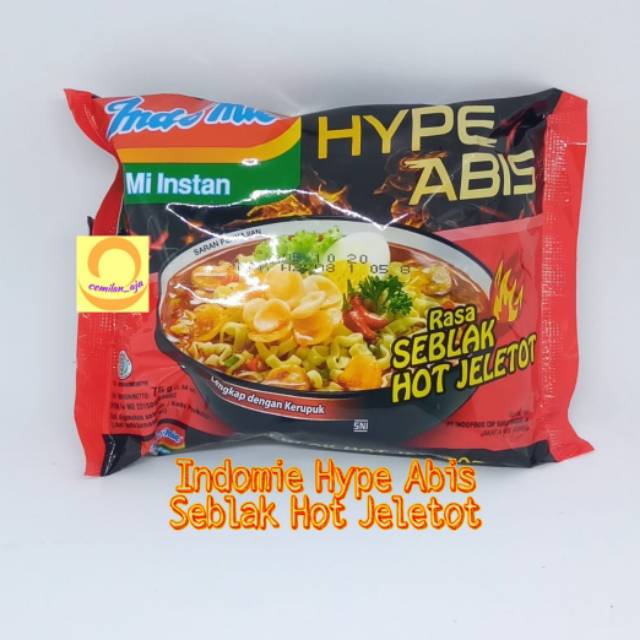 Indomie Hype Abis Seblak Hot Jeletot Murah Shopee Indonesia