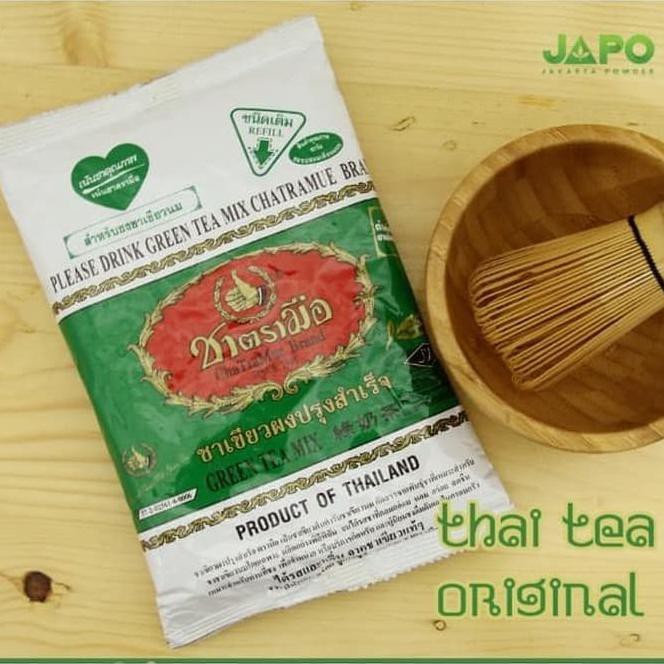 

06Ke Thai Green Tea (Chatramue Brand) - Teh Thailand I9T5