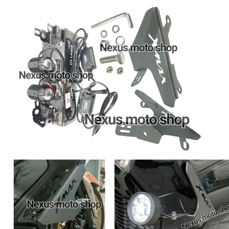 breket lampu xmax lampu tembak bulat xmax breket dudukan lampu xmax