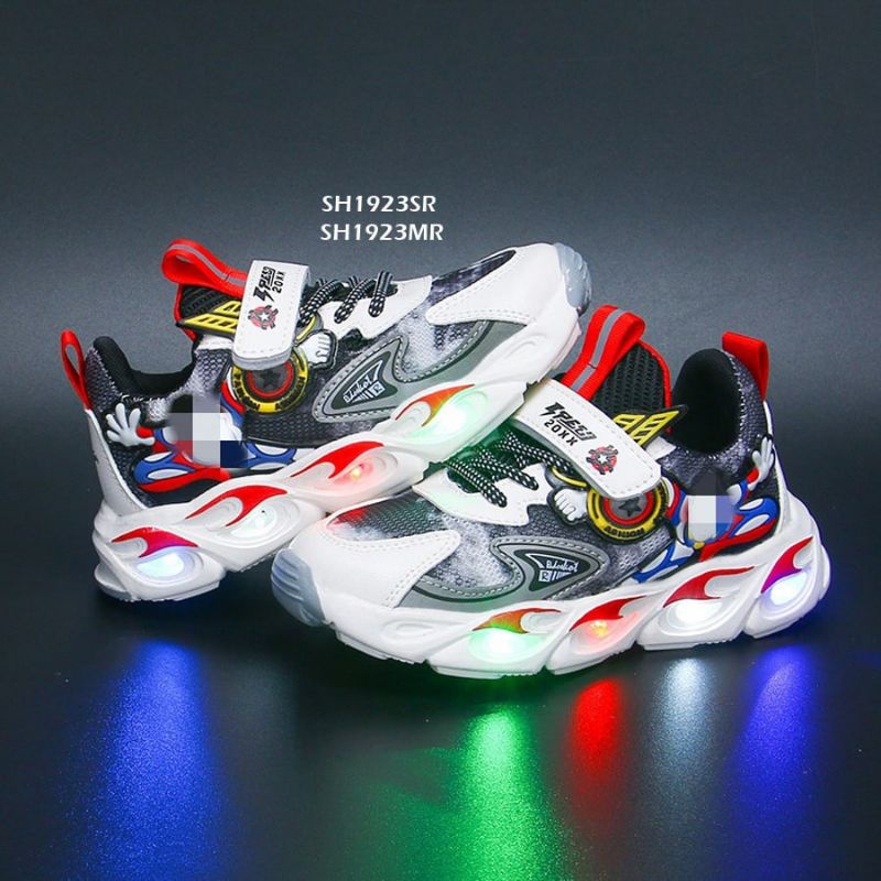 Sepatu Led Ultraman Import/Sepatu Led Cowok/sepatu Led anak/sepatu anak import