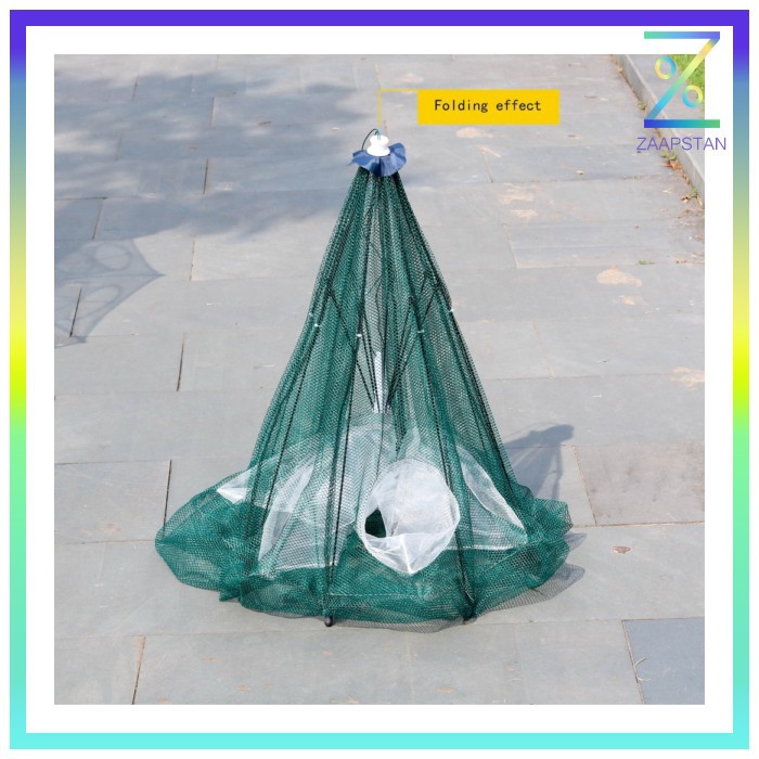 Jaring Pancing Ikan Hexagonal 8 Hole Fishing Net Trap Cage - Net001