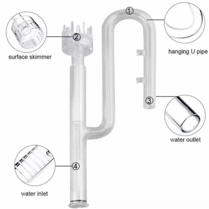 wyin zrdr lily pipe surface skimmer 16mm