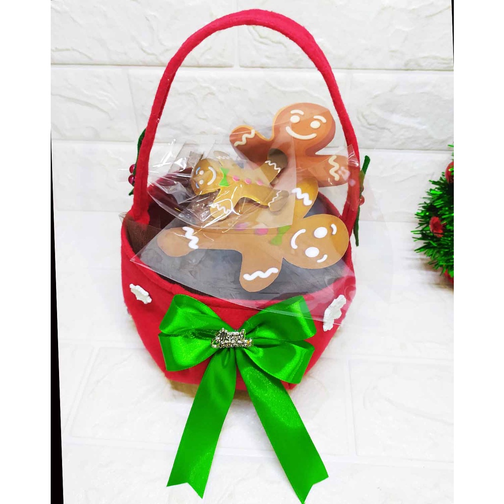 Candy Bag - Keranjang Toples Serbaguna, Hampers, Hadiah, ACC NATAL