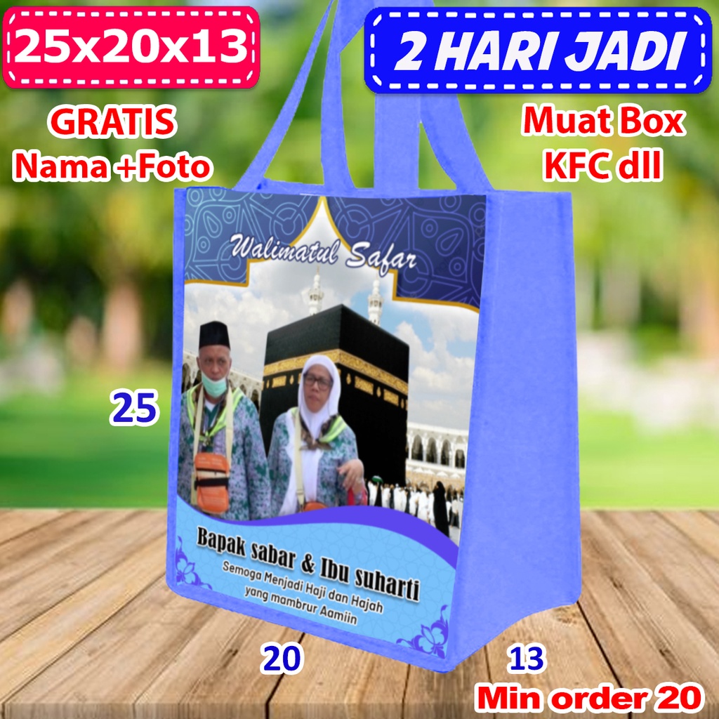 

Tas Souvenir Haji Umrah Custom