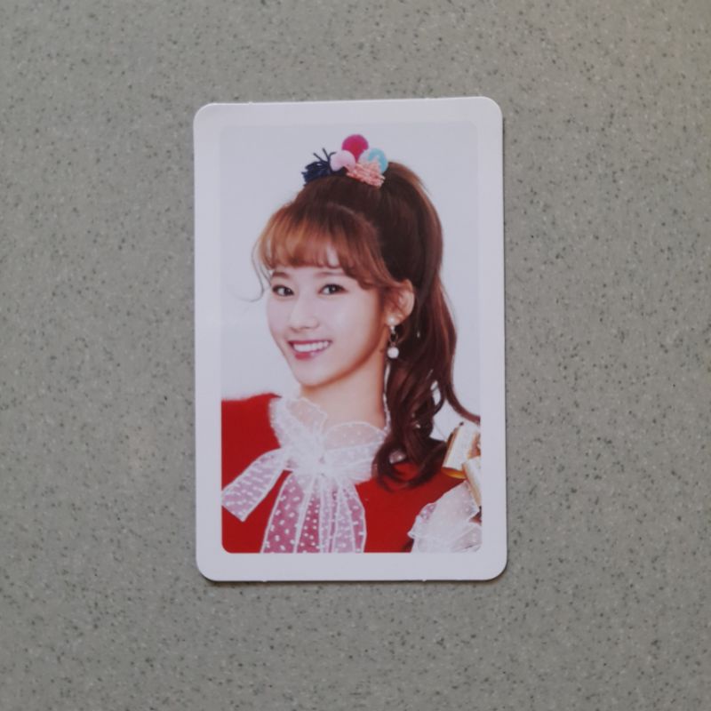 TWICE Merry and Happy Photocard Sana | TWICE Sana Photocard Merry and Happy | TASTE OF LOVE SANA PC 
