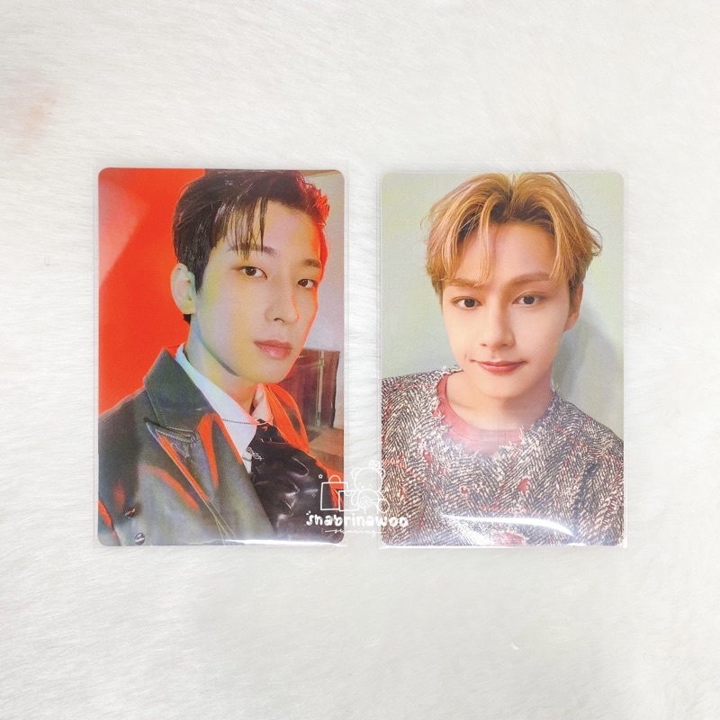 WONHUI CARVER SET DAPAT 2 - SVT PC WONWOO JUN ATTACCA CARVER CARAT VERSION SEVENTEEN