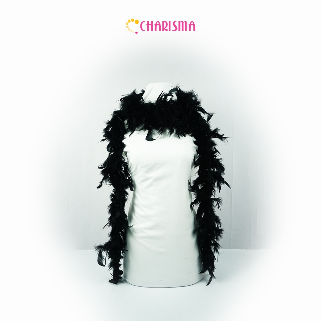 Charisma Syal Bulu Sintetis 1,5 Meter-1