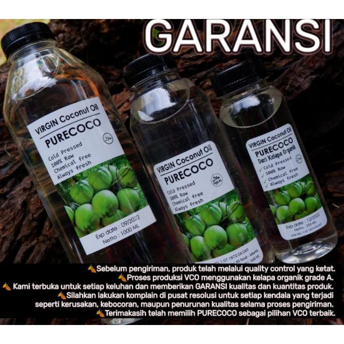 

35Wr46- 1Liter Virgin Coconut Oil/Vco/Minyak Kelapa Asli 8Yf7Tf-