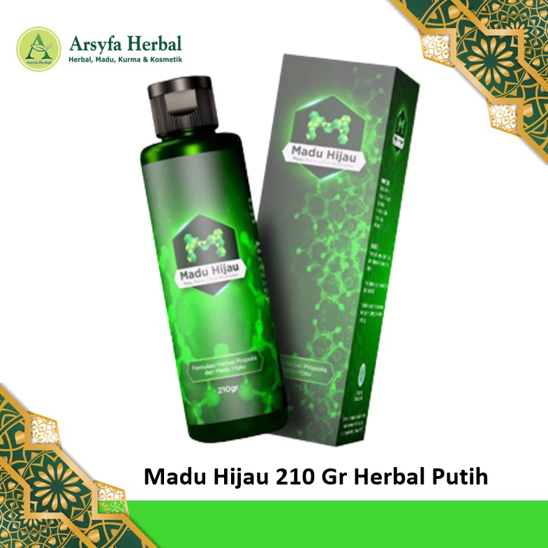 

Madu Hijau Herbal Putih Isi 210 gram Herbal Asam Lambung Maag Kronis Gerd