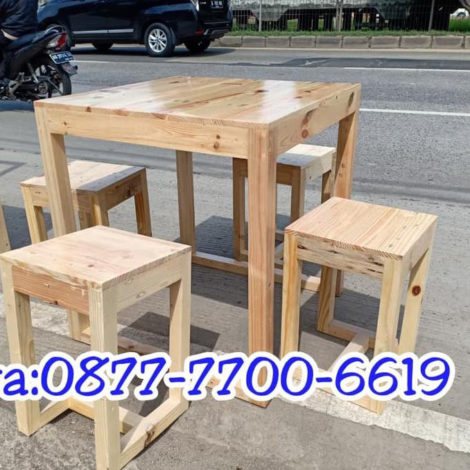 Meja Makan Jati Belanda / Meja Cafe / Meja Lesehan./ Meja Makan Yuninurani129