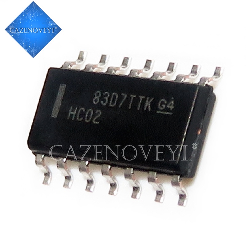 10pcs Ic 74hc02d 74hc02 Sop14 Sop Sn74Hc02Dr Sn72Hc02 Smd