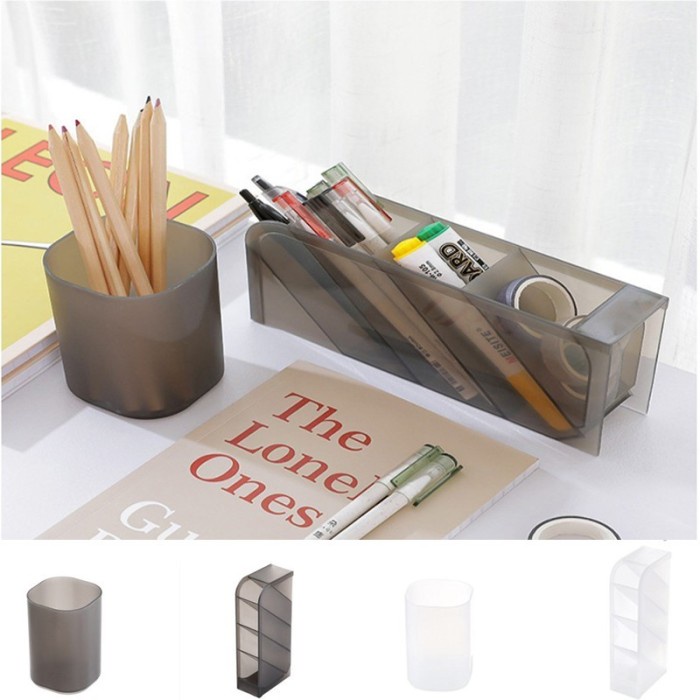 

Trendi Tempat Pen Holder Kotak Alat Tulis Rak Serba Guna Stand Sendok Pensil Sale!!!