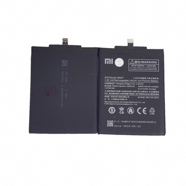 BATTERY BATERAI BATRE ORIGINAL XIAOMI REDMI 4X / 3 / BM47