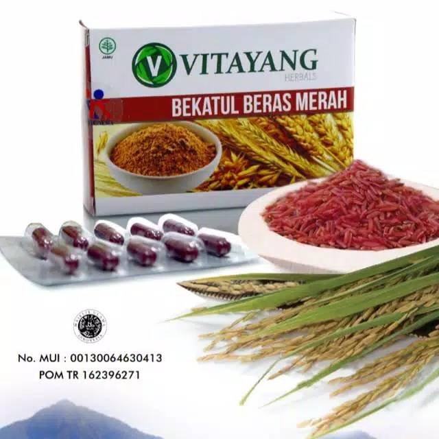 Vitayang bekatul beras merah