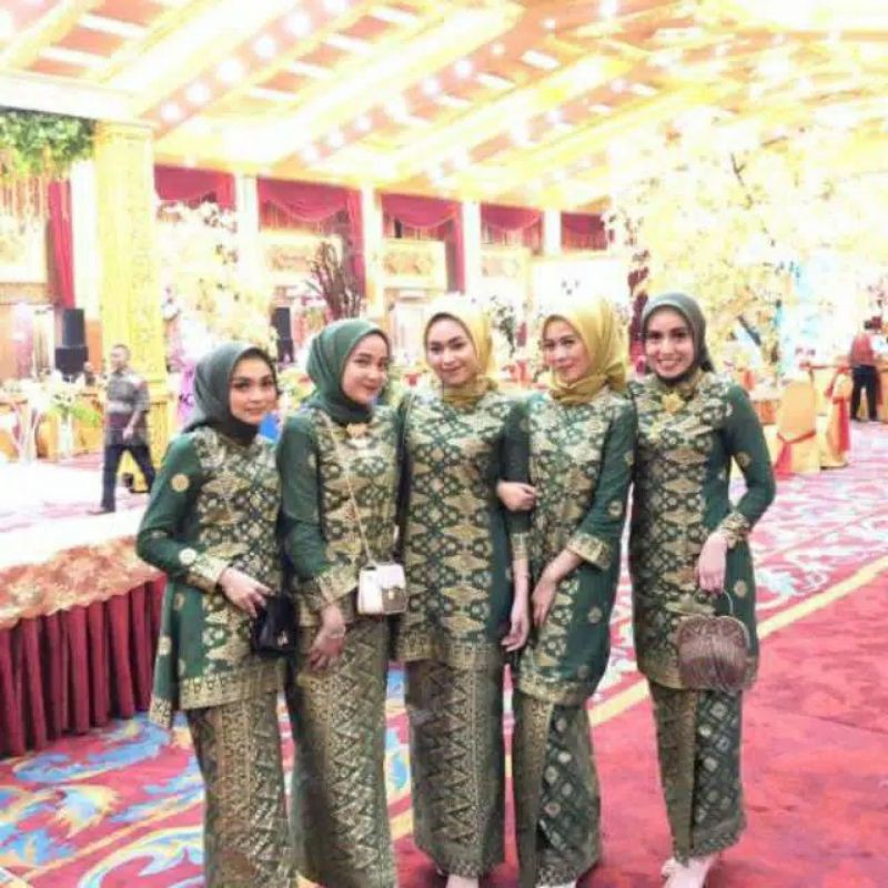 SETELAN BATIK SONGKET PALEMBANG