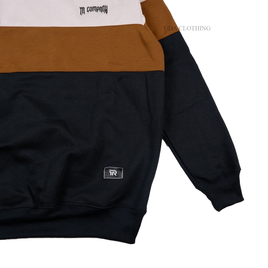 [BISA COD] Sweater/Crewneck Unisex Kombinasi ( Pria/Wanita ) Distro TR (100% Original Guarantee)