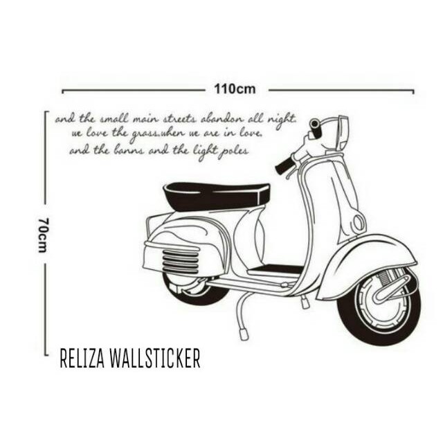 Gambar Grafiti Motor Vespa | XiQuivo