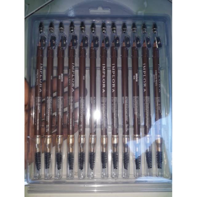 1 LUSIN PENSIL ALIS IMPLORA-PENSIL ALIS IMPLORA-PENSIL ALIS