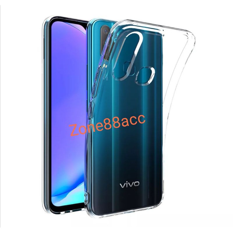 Vivo Y3 Y11 Y12 Y15 Y17 U10 Softcase Silicon Ultrathin Clear Case TPU Casing Cover Bening