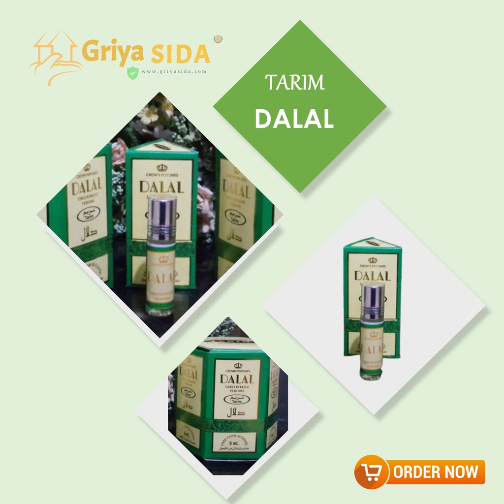 Parfum dalal 6ml tarim minyak wangi aroma mirip al rehab PROMO!