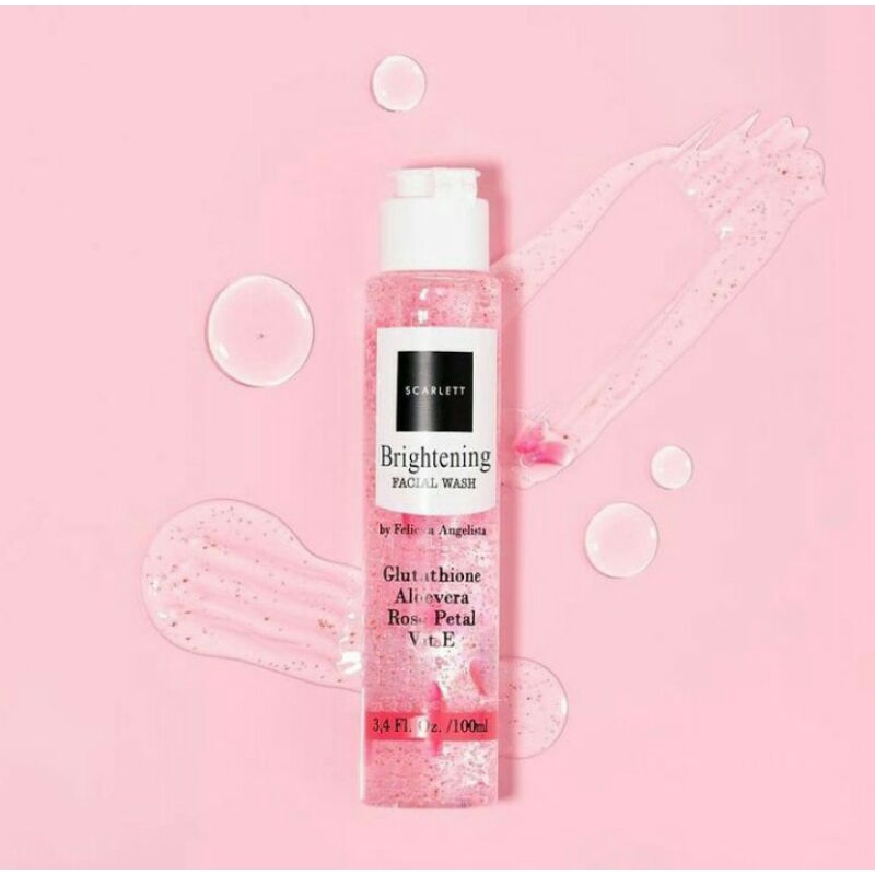 SCARLETT WHITENING FACIAL WASH / SABUN CUCI MUKA SCARLET