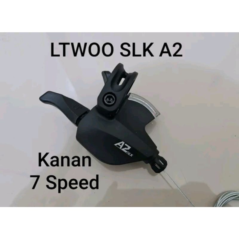 Shifter Kanan LTWOO A2 right 7 speed 7sp sp.. Shifter untuk Kanan, 7 Speed Merk LTWOO SLK A2