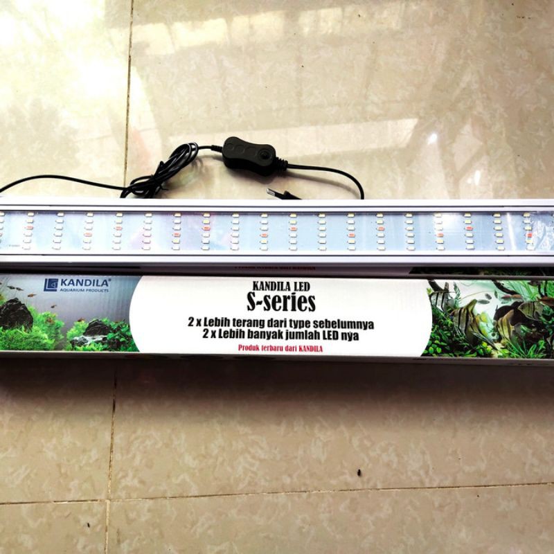 Lampu Aquarium 60 Cm LED Kandila S600 Lampu 80 Cm Aquarium