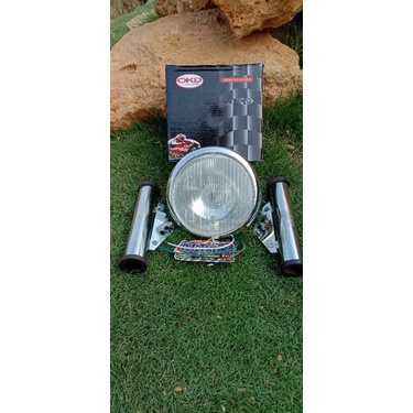 Lampu Pesek Autopal model Depo 5,75inc OKD set Dudukan Kupingan