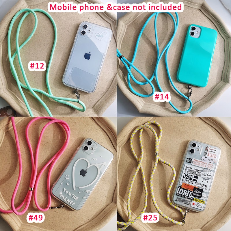 Tali Lanyard Adjustable Untuk iphone huawei xiaomi vivo Samsung