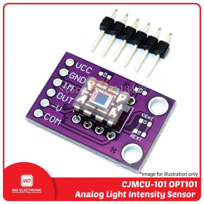 CJMCU-101 WCMCU-101 OPT101 Analog Light Intensity Sensor module