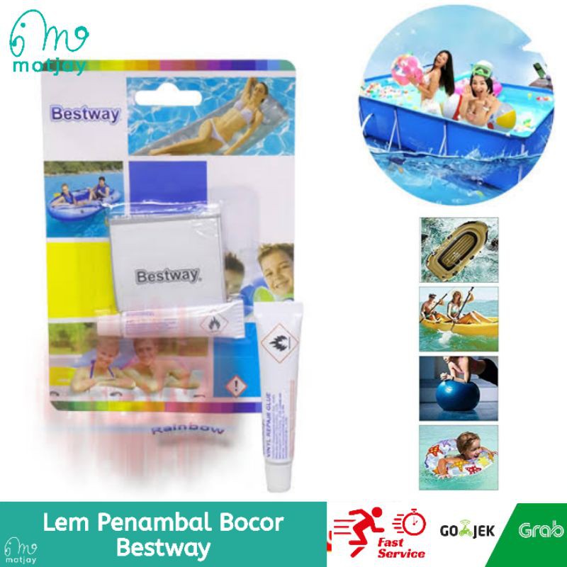 Lem Penambal Bocor Kasur Angin Pelampung Bestway
