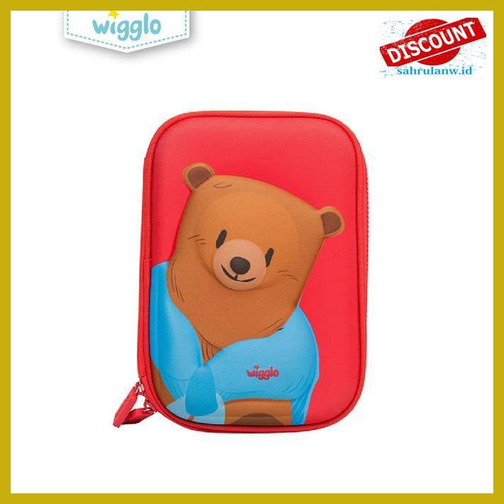 

435G6H8- Hardtop Pencil Case Large Bear 8Uy6Y5T-