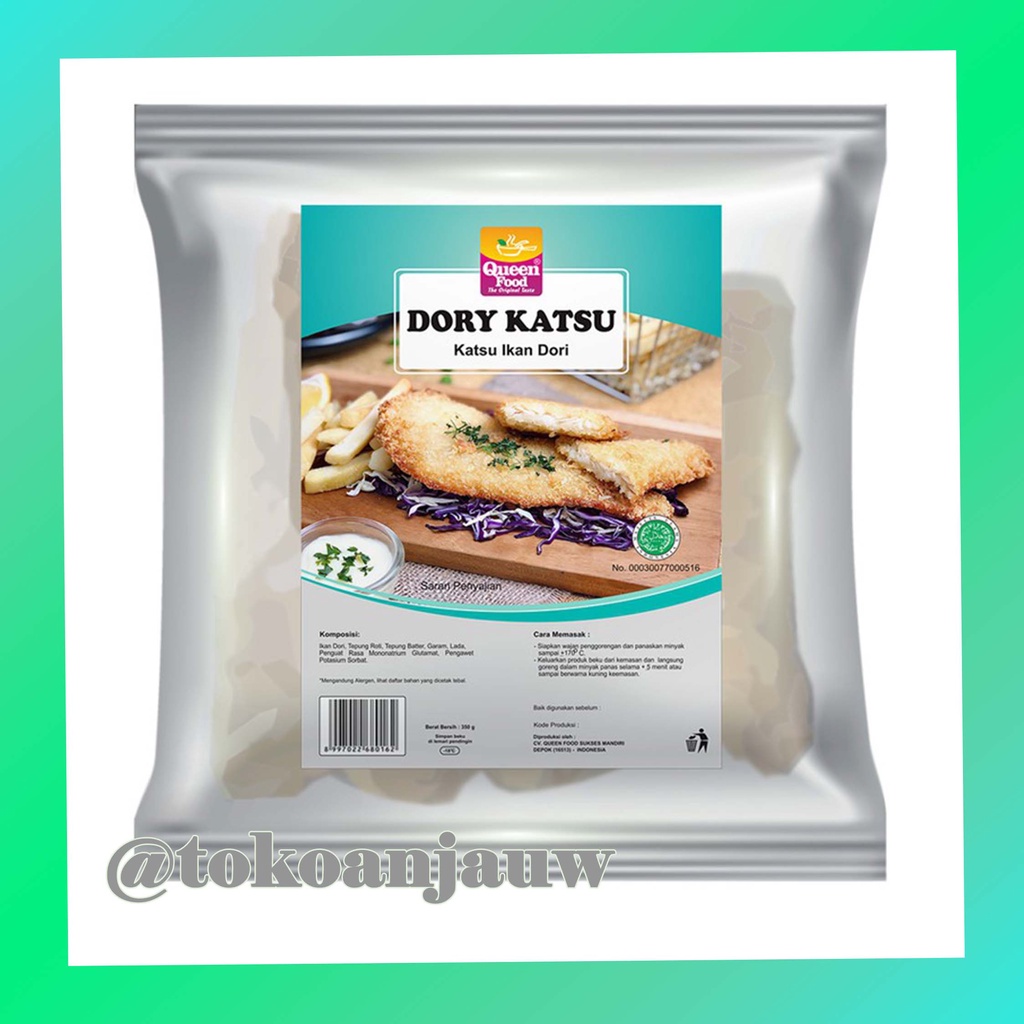 

Queen Food Dory Katsu 350 gr / Katsu Ikan Dori