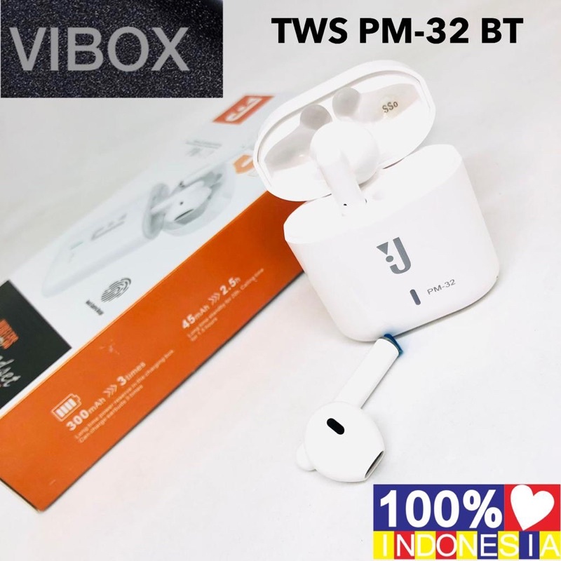 HANDSFREE PACKINGAN TWS PM-32 HANDSFREE BLUETOOTH TWS PM-32 PROMO SEN