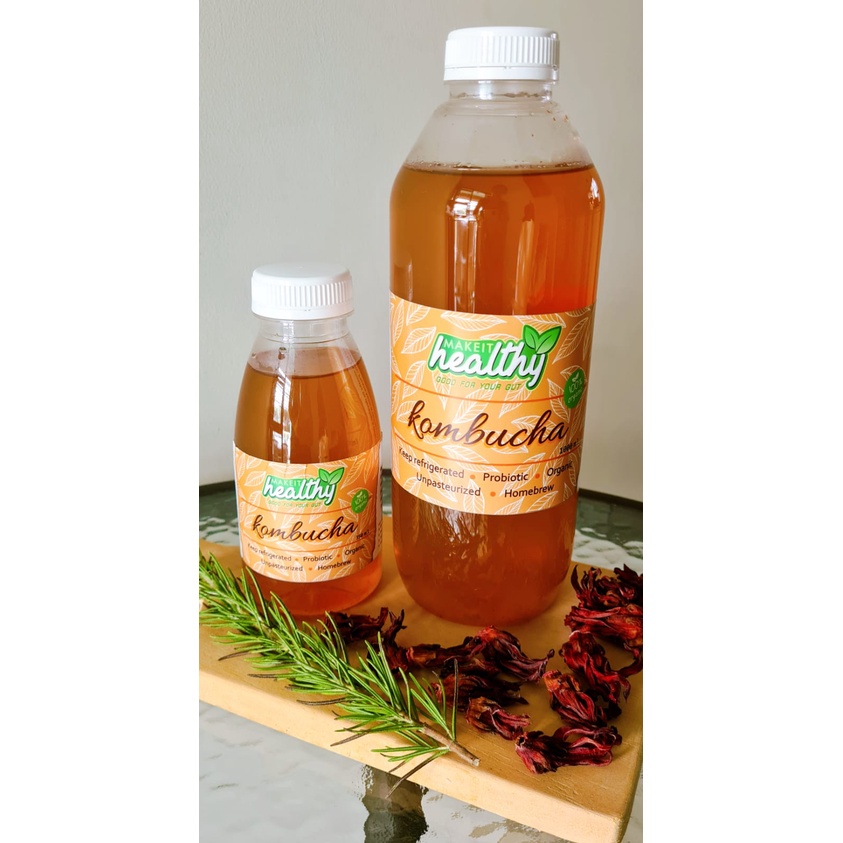 

Kombucha Lemon Rosemary Rosella 350 ml 1 L