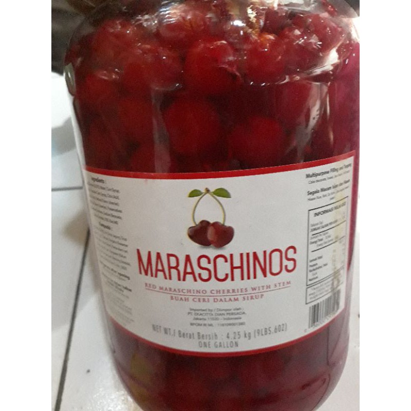 

cerry tangkai marachinos repack 100gr