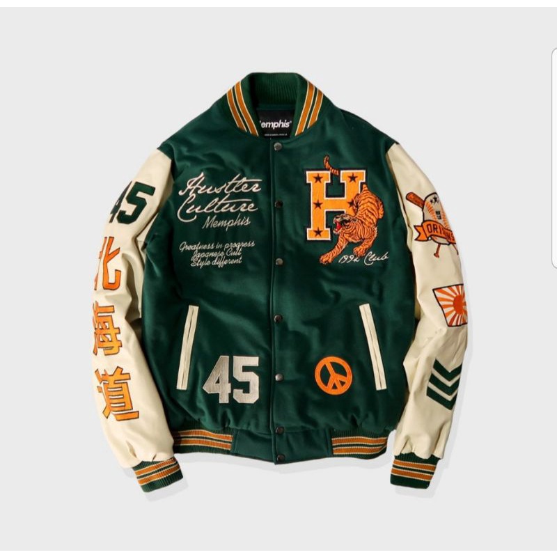 Jaket Memphis Varsity Tora New
