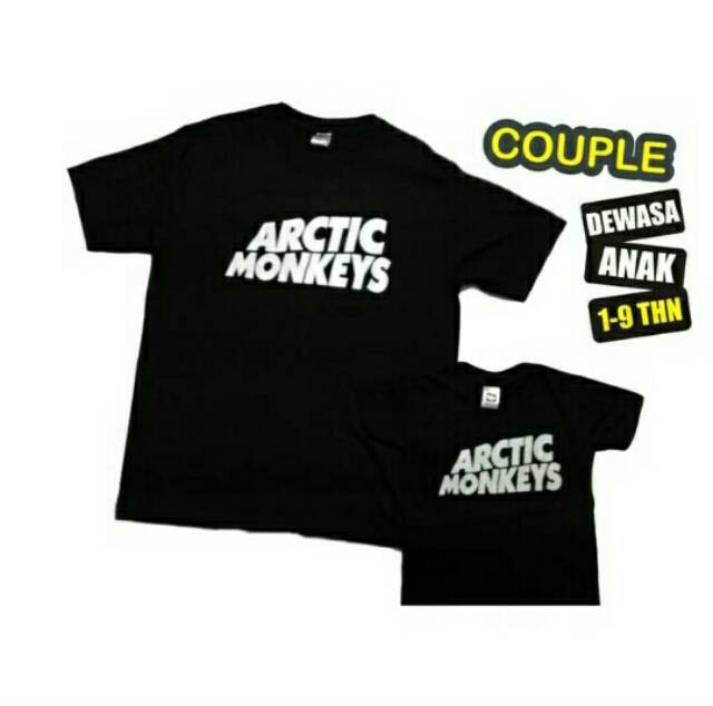 Kaos Musik Band Couple AC DC dkk