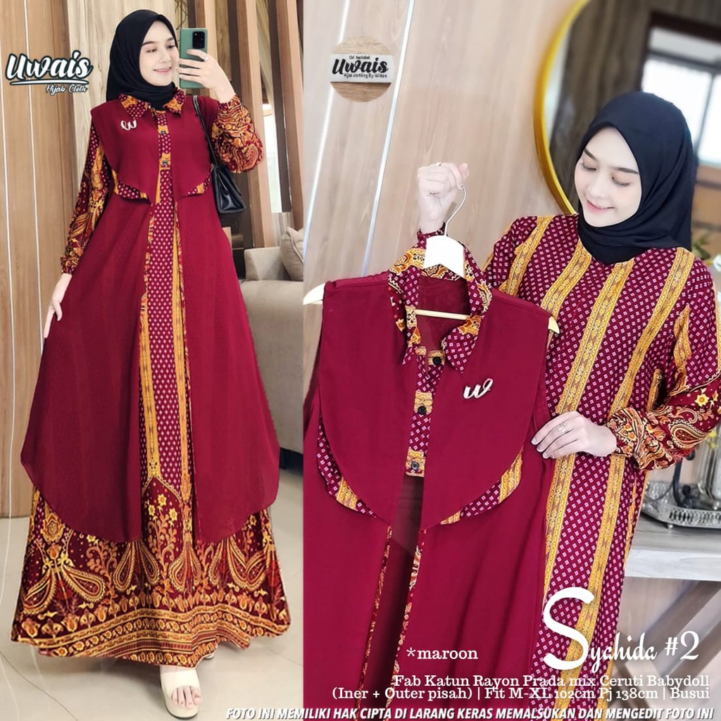 ZS SYAHIDA MAXY SET OUTER BY UWAIS