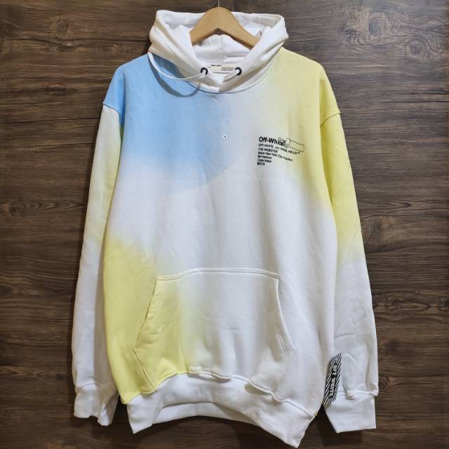 white rainbow sweater