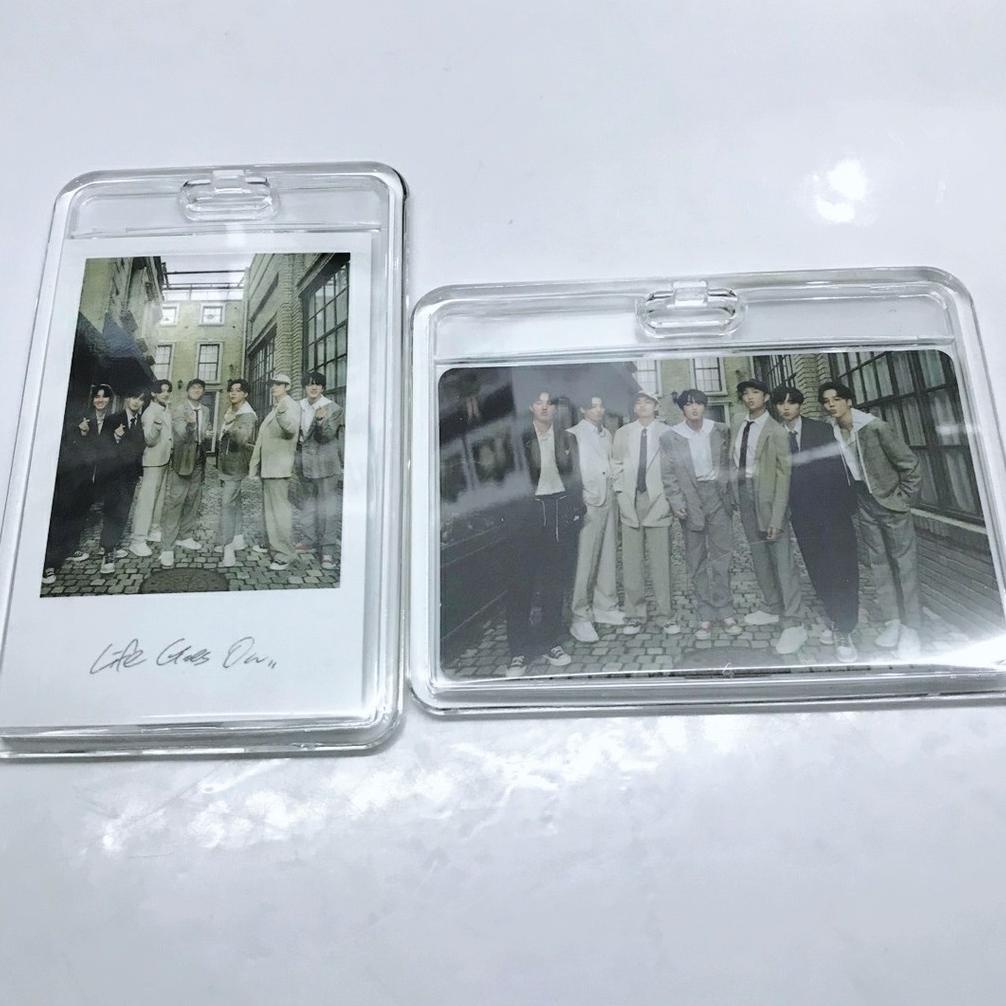 

((BISA COD)) Bantex Photocard Holder Acrylic ID Card Toploader