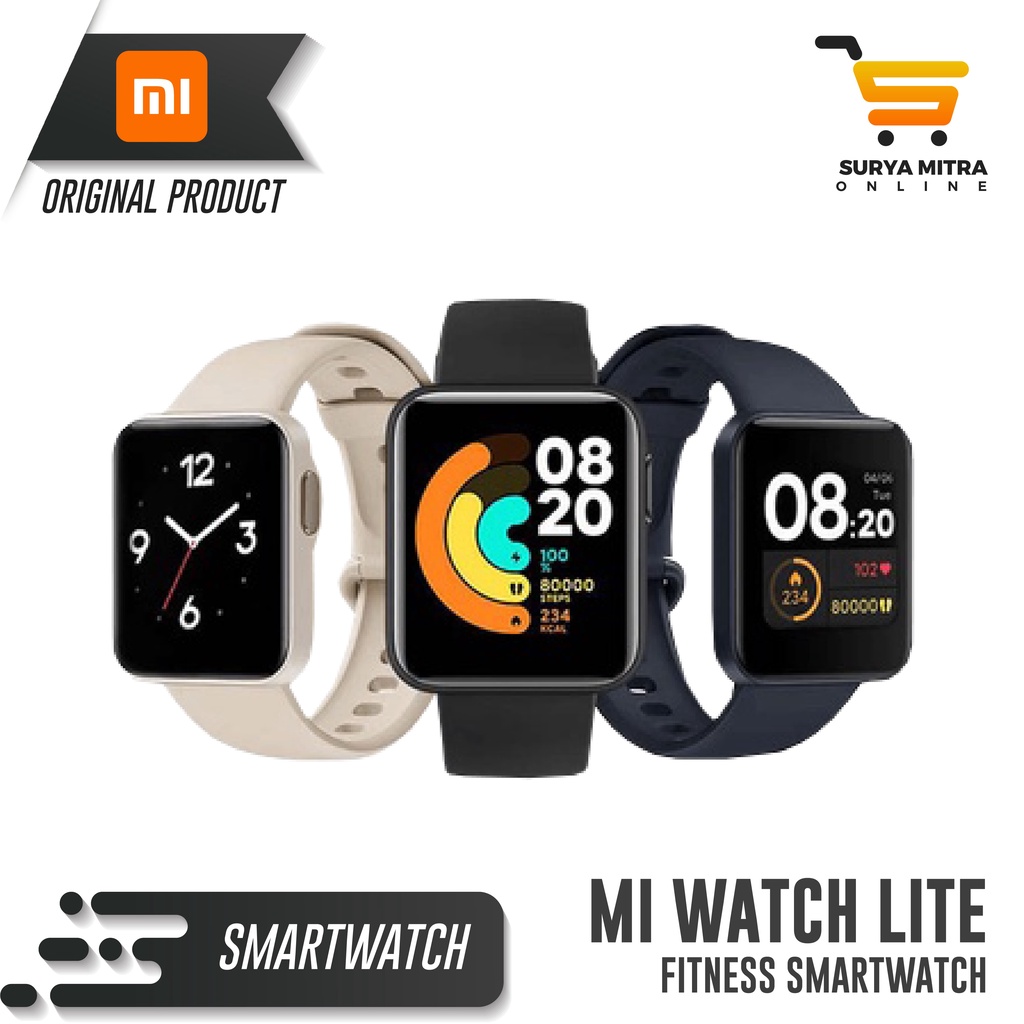 Xiaomi Mi Watch Lite Fitness Smartwatch - 11 Mode Olahraga