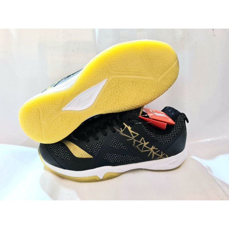 sisa 40.CLOUD ACE G6 BLACK GOLD/SEPATU LINING CLOUD ACE G6