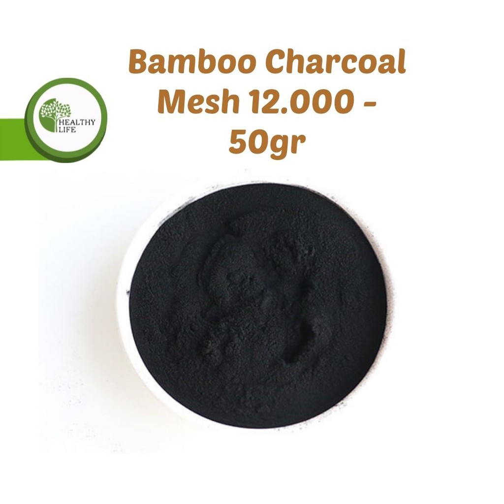 Bamboo Charcoal Mesh 12.000 (Sangat Halus) 50gr