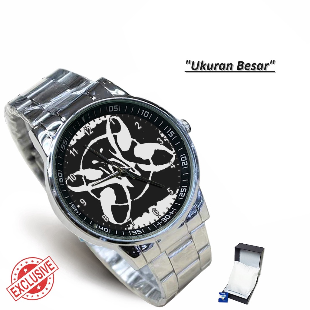 Jam Tangan Rantai Couple SLANK BAND - 2 (Mantul)