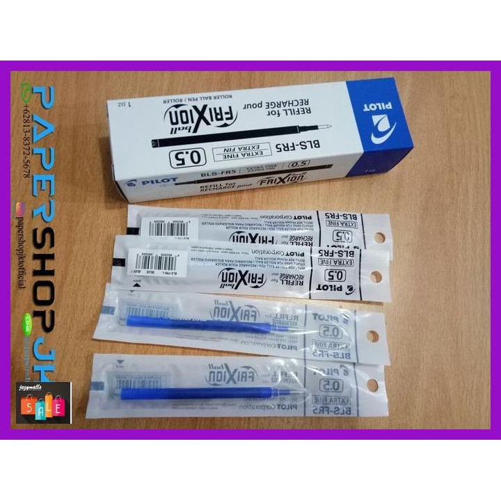 

Silutala- Grosir!!! Refill Isi Pulpen Frixion Pilot 0.5 Biru -Ori.