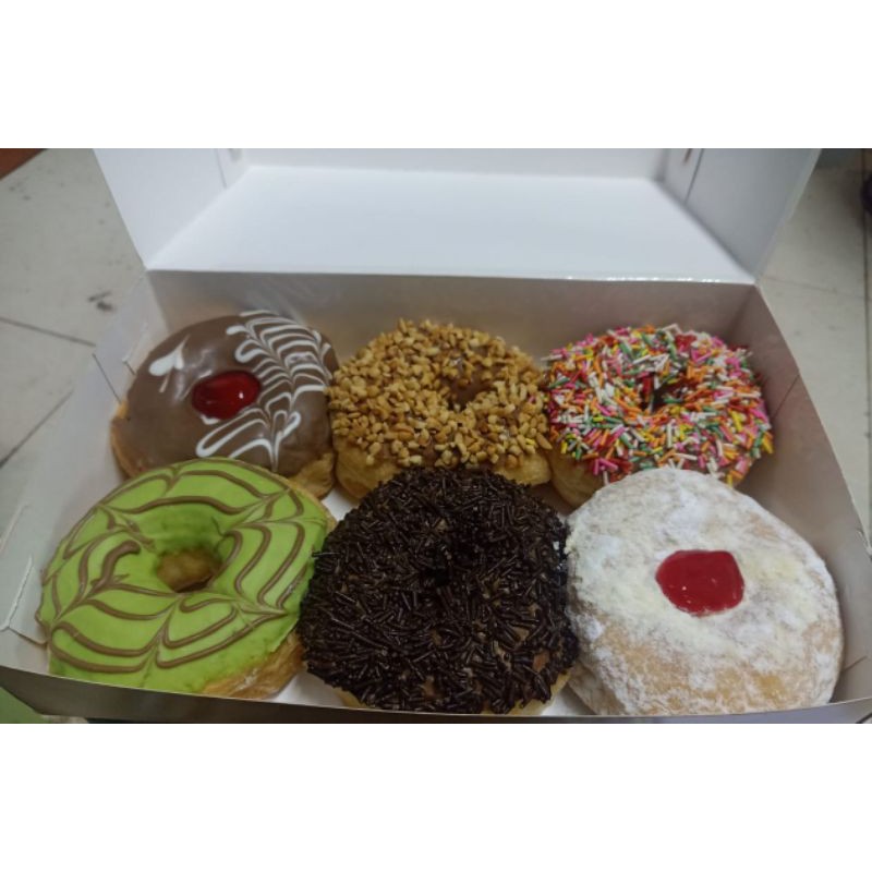 

Donut Jabrix Bandung isi 6pcs